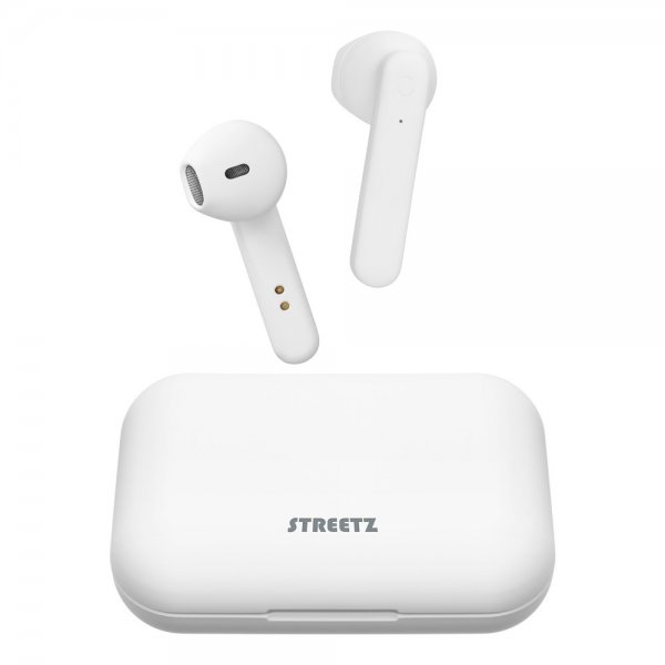 Streetz Hörlurar T110 Wireless Earbuds Semi-In-Ear Vit