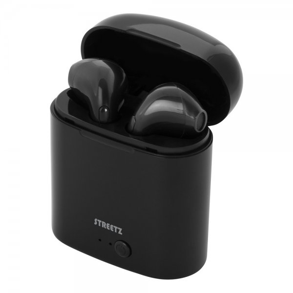 Streetz Hörlurar T50 True Wireless Earbuds Svart