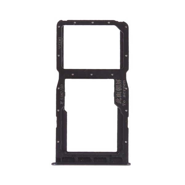 Huawei P30 Lite Minneskort/Simkortshållare - Svart
