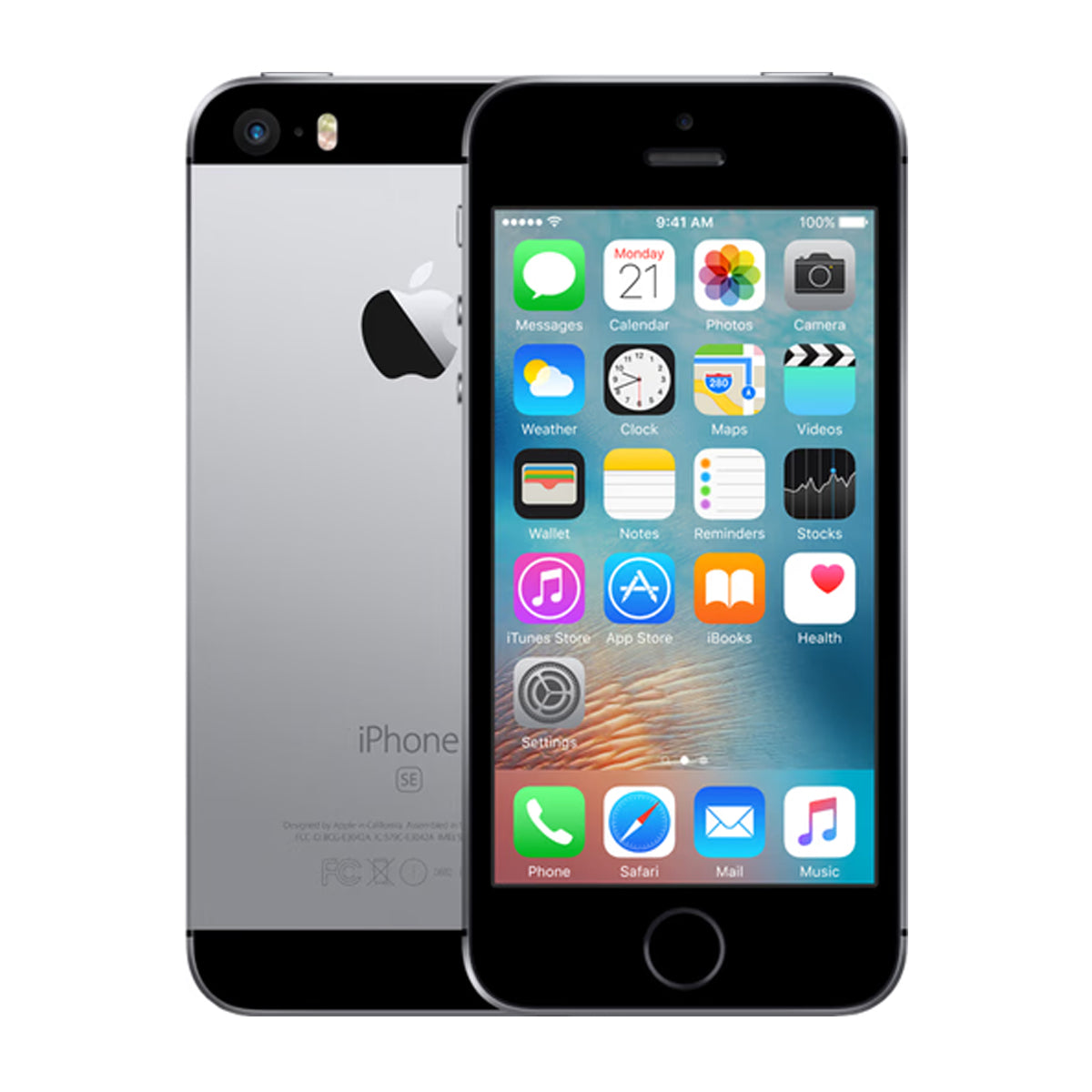 Begagnad iPhone SE 32GB Svart - Bra skick