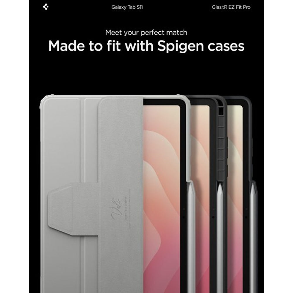 Spigen Samsung Galaxy Tab S11 Skärmskydd GLAS.tR EZ Fit Pro