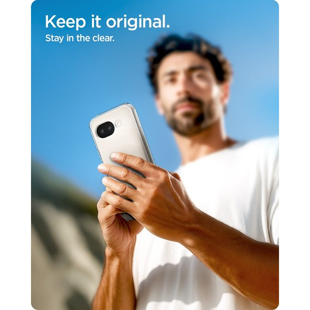 Spigen Google Pixel 10a Skal Ultra Hybrid Crystal Clear
