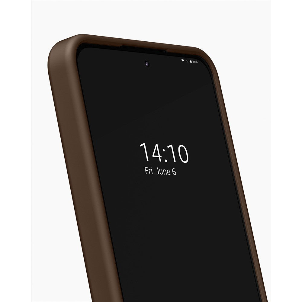 Ideal of Sweden Samsung Galaxy A37 Skal Silicone Case MagSafe Mocha Mousse