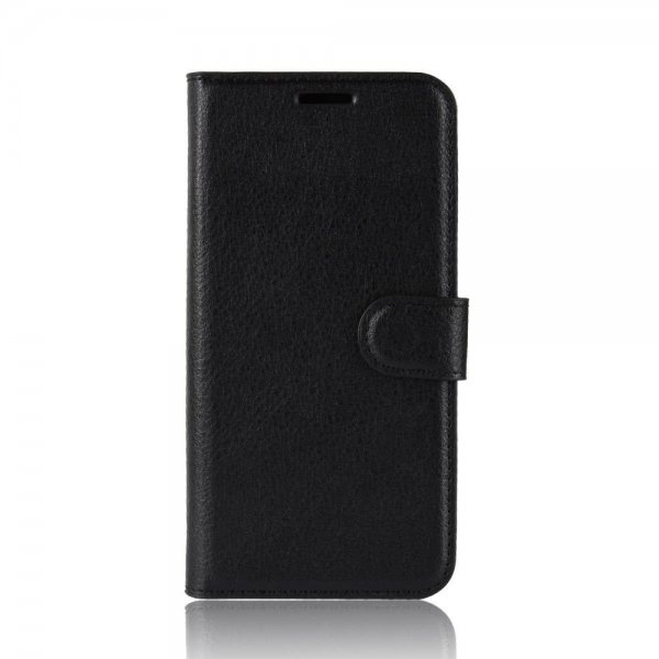 iPhone 11 Fodral Litchi Svart