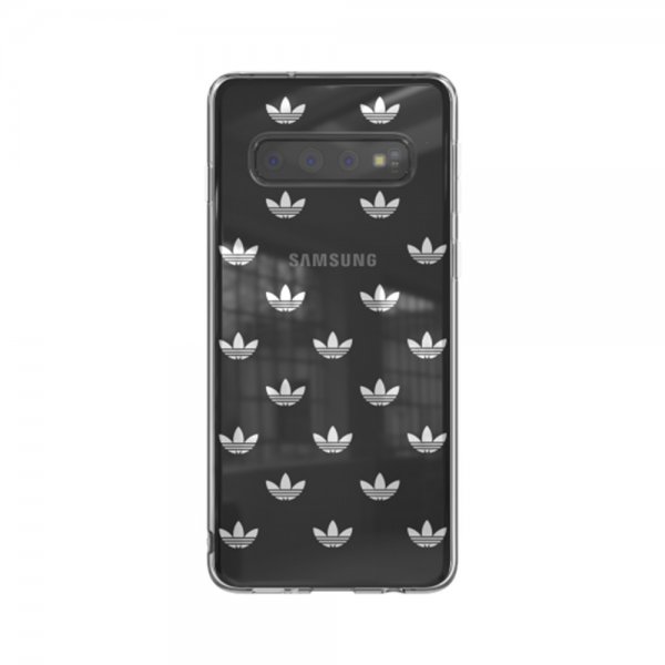 Adidas Samsung Galaxy S10 Skal OR Snap Case Entry SS19 Klar Silver
