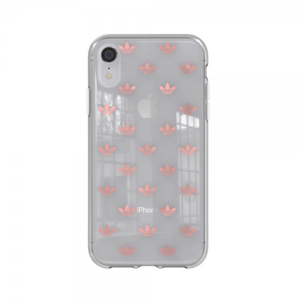 Adidas iPhone Xr Skal OR Snap Case Entry SS19 Klar Roseguld