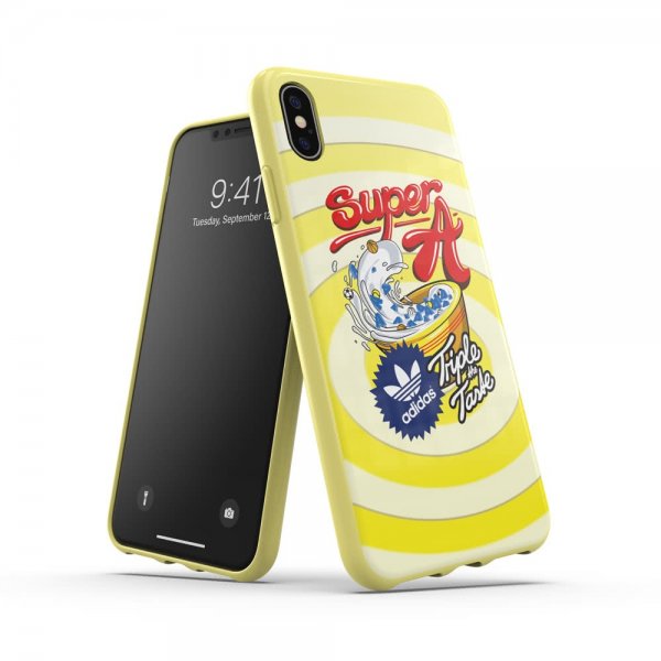 Adidas iPhone Xs Max Skal OR Moulded Case Bodega FW19 Shock Yellow