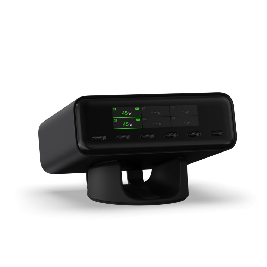 Satechi ChargeView 240W Skrivbordsladdare Space Black