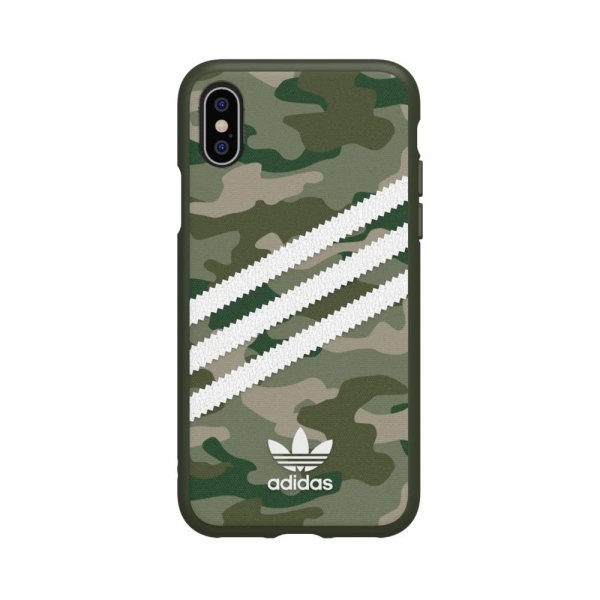 Adidas iPhone X/Xs Skal OR Moulded Case Camo FW19 Raw Green