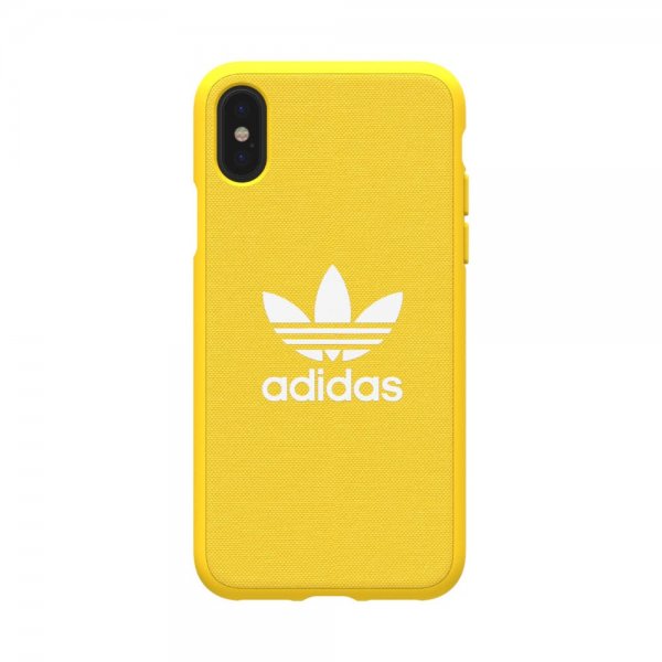 Adidas iPhone X/Xs Skal OR Moulded Case Canvas FW19 Gul