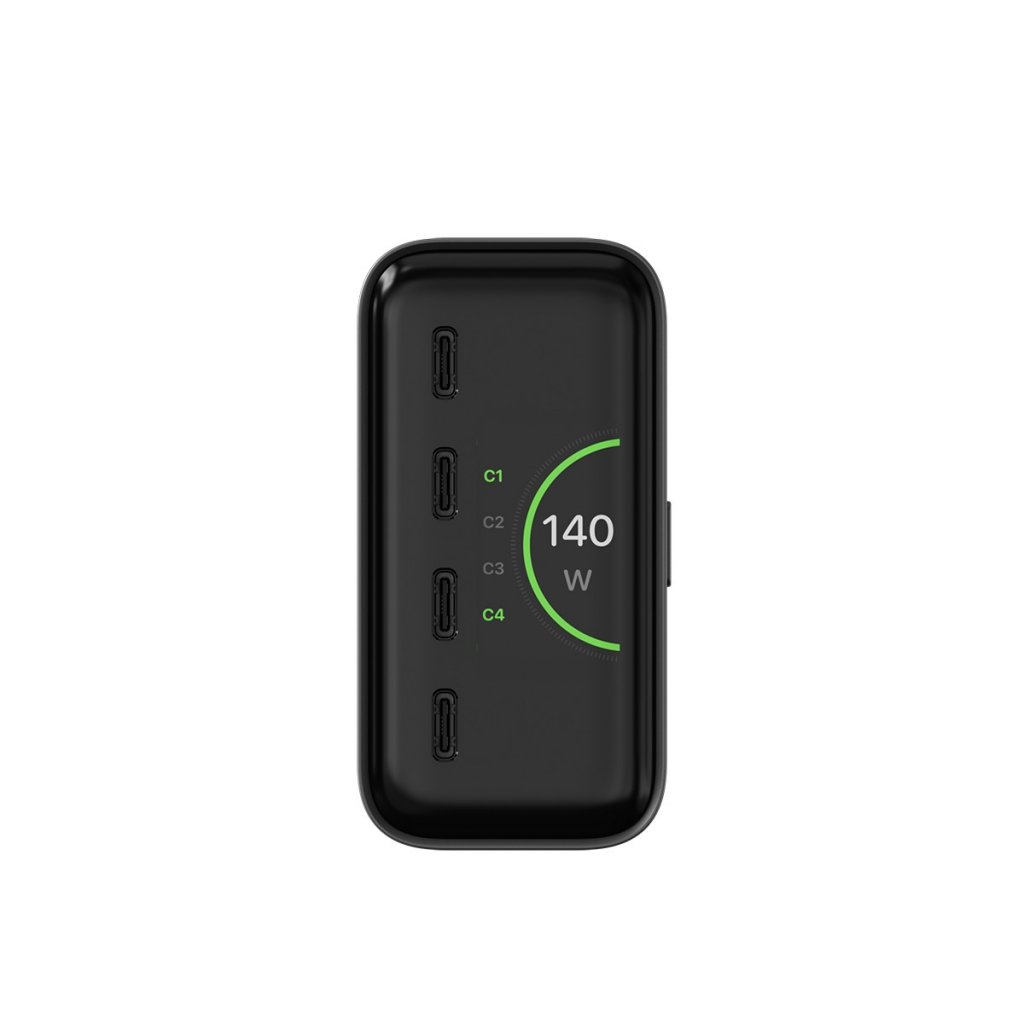 Satechi ChargeView 140W Skrivbordsladdare Space Black