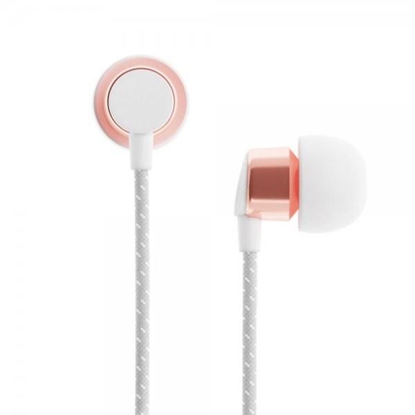 Sudio Tio Trådlösa Hörlurar In-Ear Vävd Kabel Vit