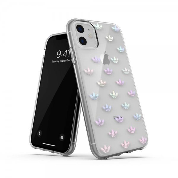 Adidas iPhone 11 Skal Snap Case ENTRY FW19 Transparent Silver