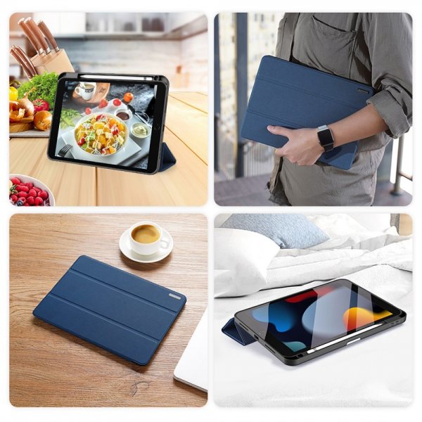 Dux Ducis iPad 10.9 (gen 10)/iPad 11 (A16) Fodral DOMO Series Blå