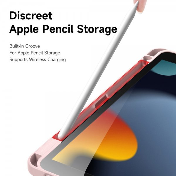 Dux Ducis iPad 10.9 (gen 10)/iPad 11 (A16) Fodral Magi Series Rosa