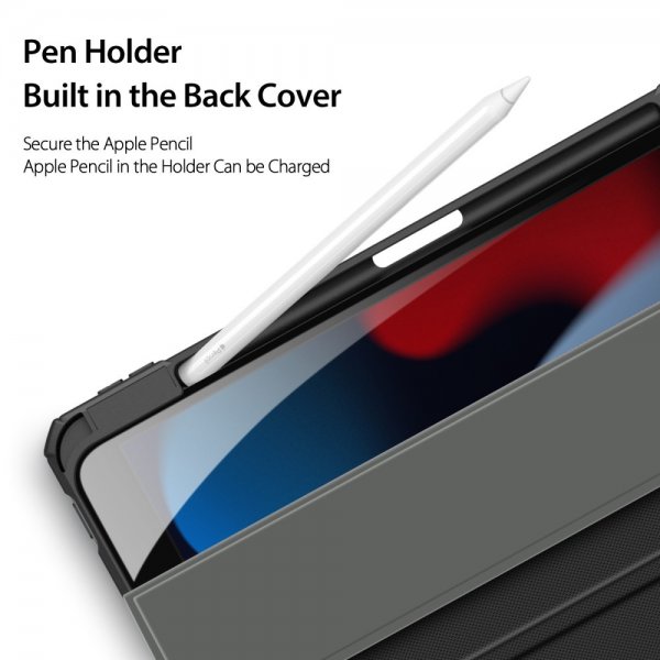 Dux Ducis iPad 10.9 (gen 10)/iPad 11 (A16) Fodral TOBY Series Svart