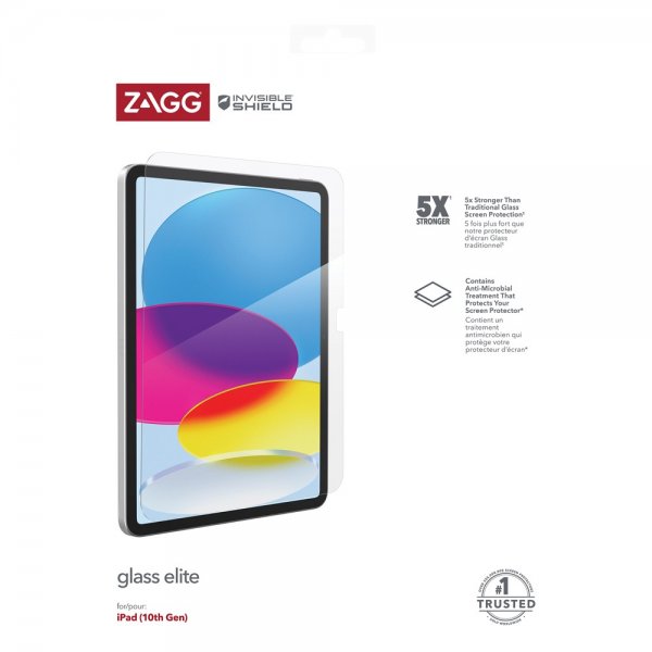 ZAGG InvisibleShield iPad 10.9 (gen 10)/iPad 11 (A16) Skärmskydd Glass Elite
