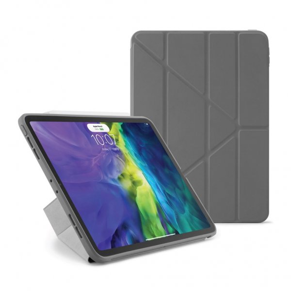 Pipetto iPad Pro 11 (gen 2/3/4) Origami Fodral Grå