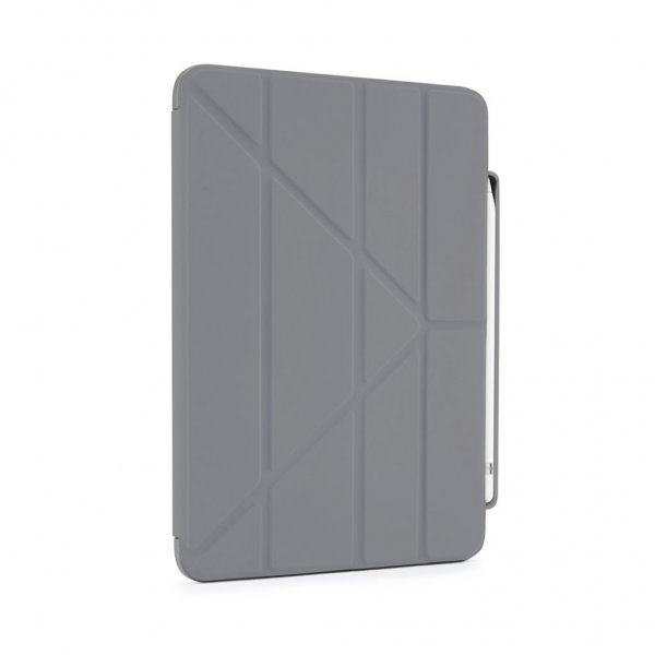 Pipetto iPad 10.9 (gen 10)/iPad 11 (A16) Fodral Origami No3 Pencil Case Mörkgrå