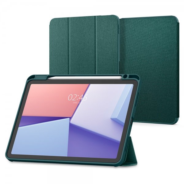 Spigen iPad Air 11 (M2/M3/M4) Fodral Urban Fit Midnight Green