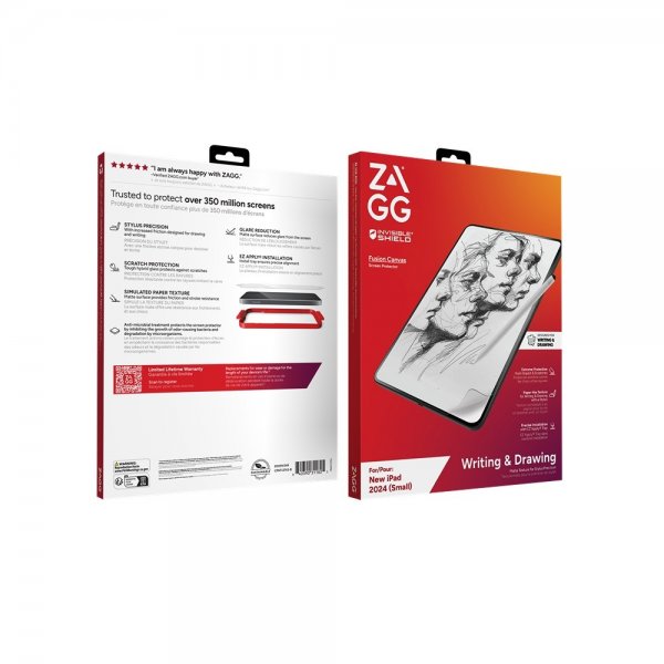 ZAGG InvisibleShield iPad Air 11 (M2/M3/M4) Skärmskydd Fusion Canvas