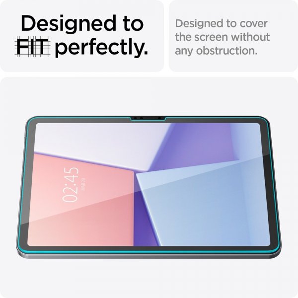 Spigen iPad Air 11 (M2/M3/M4) Skärmskydd GLAS.tR EZ Fit