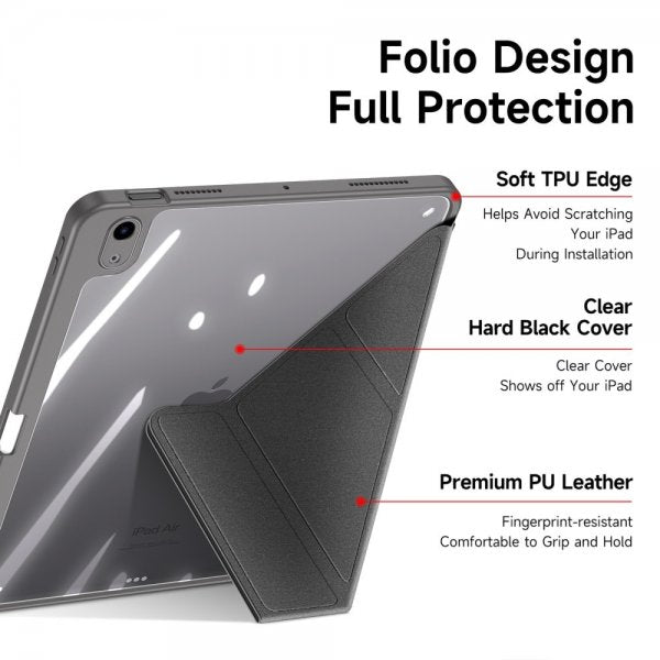 Dux Ducis iPad Air 11 (M2/M3/M4) Fodral Magi Series Grå