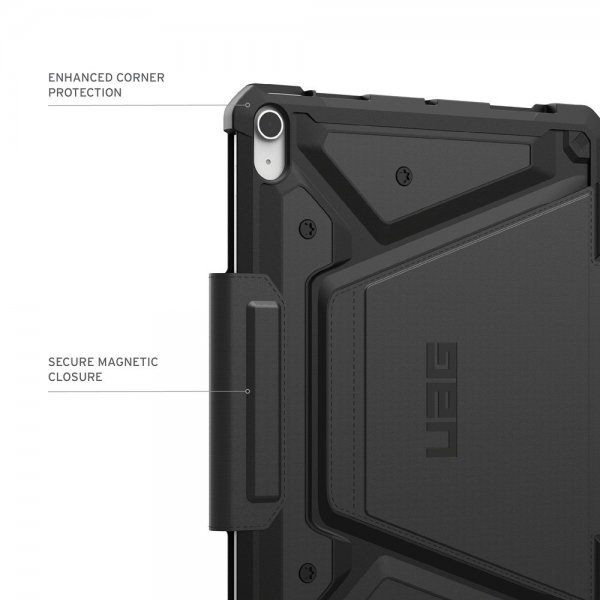 Urban Armor Gear (UAG) iPad Air 11 (M2/M3/M4) Fodral Metropolis SE Svart