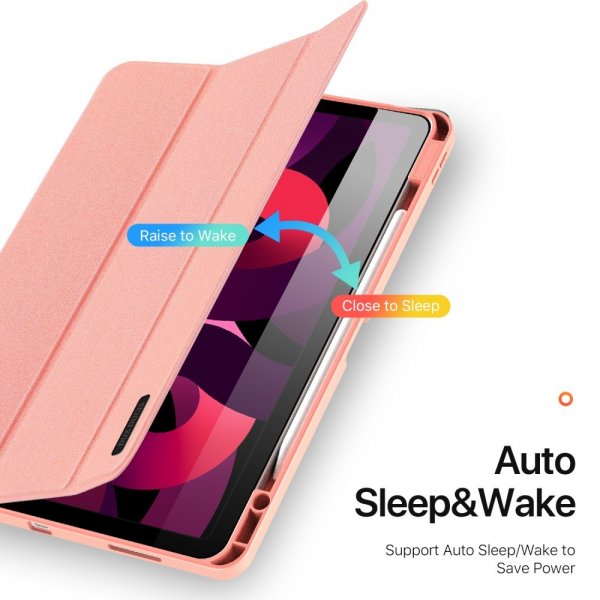 Dux Ducis iPad Air 13 (M2/M3/M4) Fodral DOMO Series Rosa