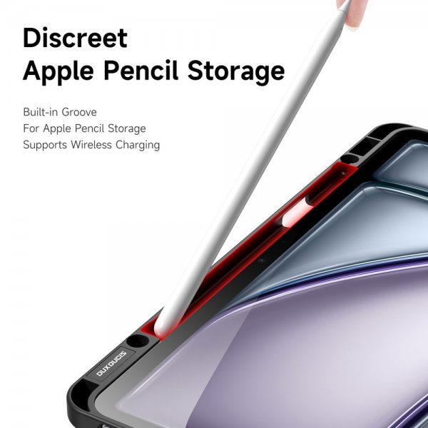 Dux Ducis iPad Air 13 (M2/M3/M4) Fodral Magi Series Svart