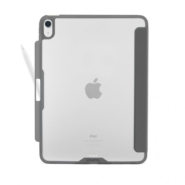 Pipetto iPad Air 13 (M2/M3/M4) Fodral Origami No3 Pencil Case Grå