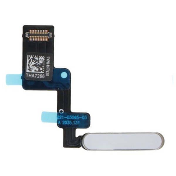 iPad Air 4 2020 Fingeravtrycksläsare Sensor Flexkabel - Vit