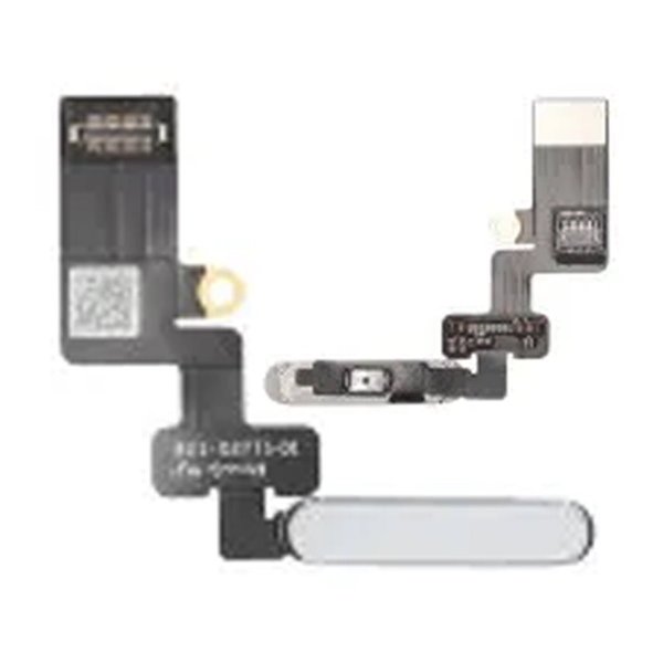iPad Air 5 2022 Fingeravtrycksläsare Sensor Flexkabel - Vit
