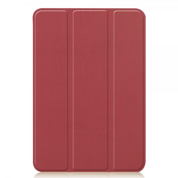 iPad mini (gen 6)/iPad mini (A17 Pro) Fodral Vikbart Smart Vinröd