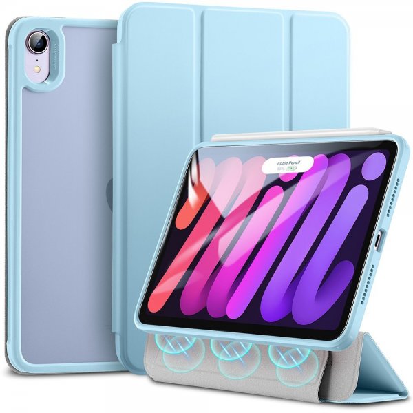 ESR iPad mini (gen 6)/iPad mini (A17 Pro) Fodral Rebound Hybrid Blå