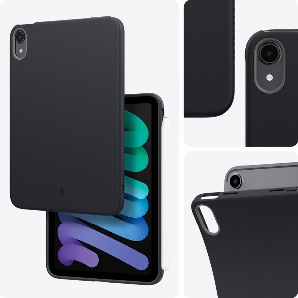 Spigen iPad mini (gen 6)/iPad mini (A17 Pro) Skal Nano Pop Black Sesame