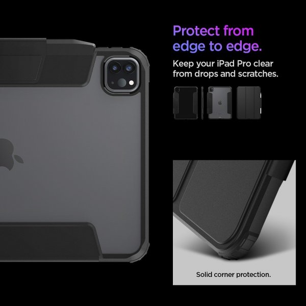 Spigen iPad Pro 11 (M4/M5) Fodral Ultra Hybrid Pro Svart