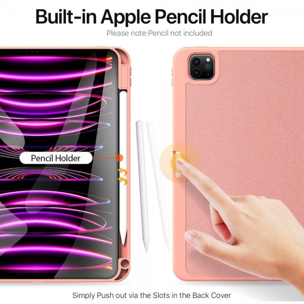 Dux Ducis iPad Pro 11 (M4/M5) Fodral DOMO Series Rosa