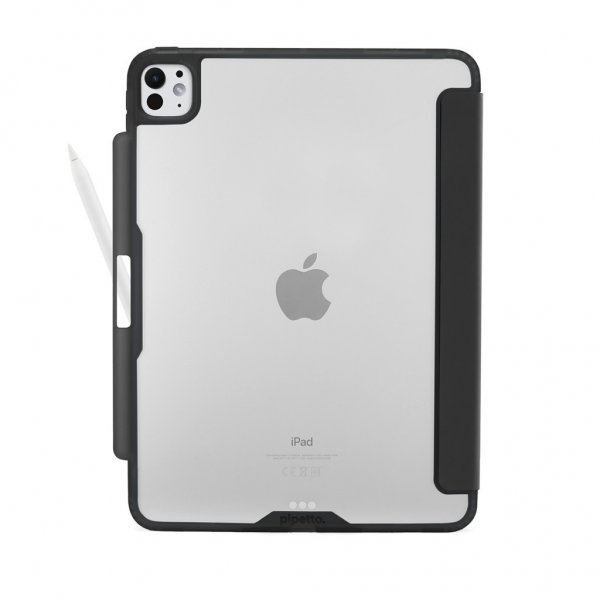 Pipetto iPad Pro 11 (M4/M5) Fodral Origami No3 Pencil Case Svart