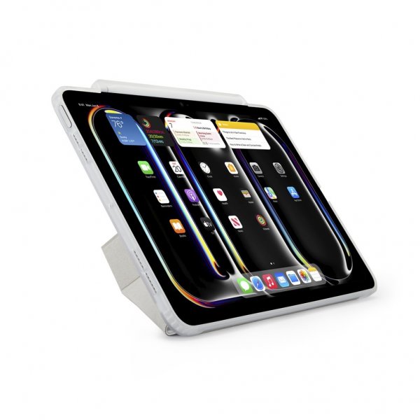 Pipetto iPad Pro 11 (M4/M5) Fodral Origami No3 Pencil Case Vit