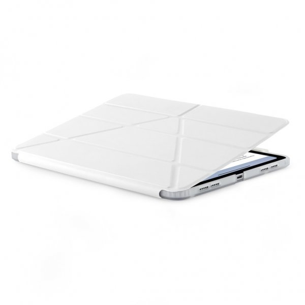 Pipetto iPad Pro 11 (M4/M5) Fodral Origami No3 Pencil Case Vit