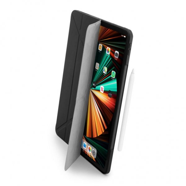 Pipetto iPad Pro 12.9 (gen 4/5/6) Fodral Origami No1 Svart