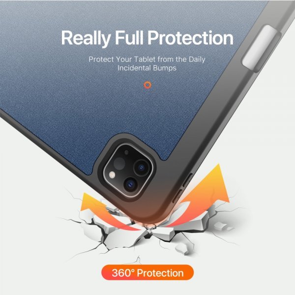 Dux Ducis iPad Pro 13 (M4/M5) Fodral DOMO Series Blå