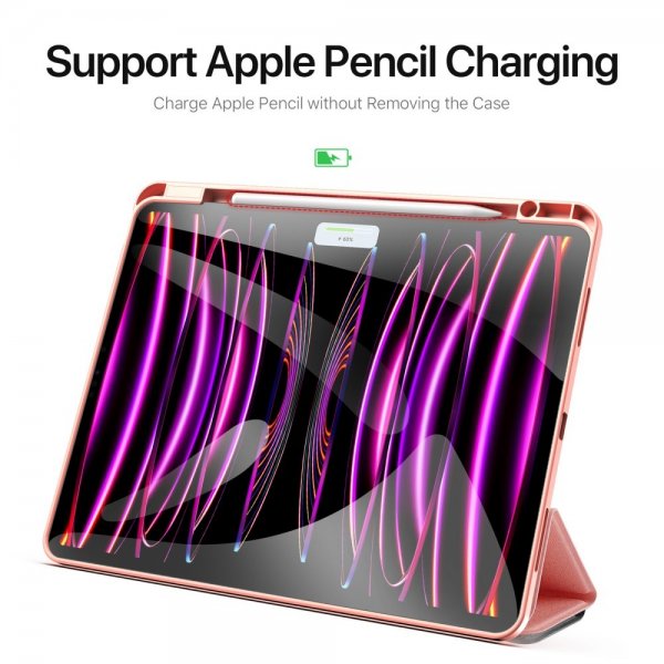 Dux Ducis iPad Pro 13 (M4/M5) Fodral DOMO Series Rosa