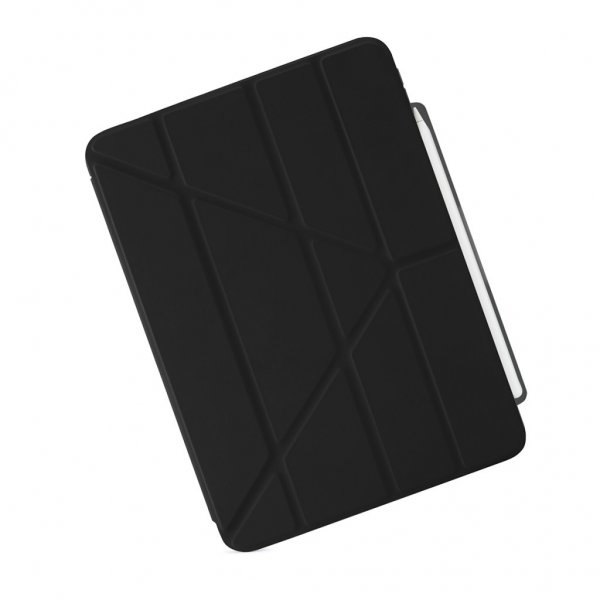 Pipetto iPad Pro 13 (M4/M5) Fodral Origami No3 Pencil Case Svart