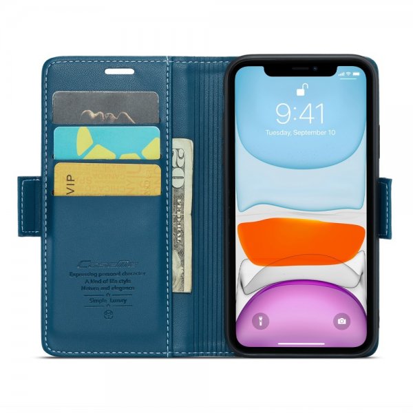 CaseMe iPhone 11 Fodral 023 Series Blå