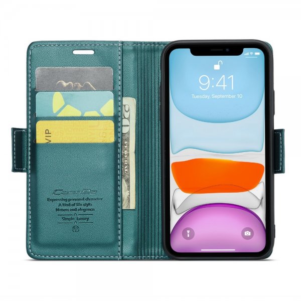 CaseMe iPhone 11 Fodral 023 Series Grön