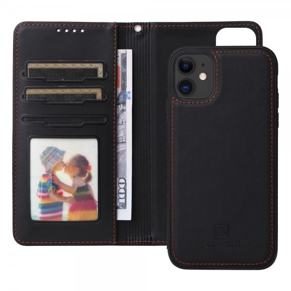 Betopnice iPhone 11 Fodral med Löstagbart Skal 005 Svart
