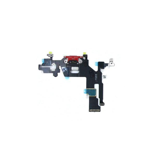 iPhone 11 Laddkontakt Flexkabel - Röd