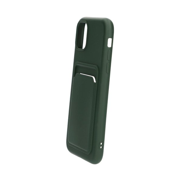 iPhone 11 Skal Korthållare Grön